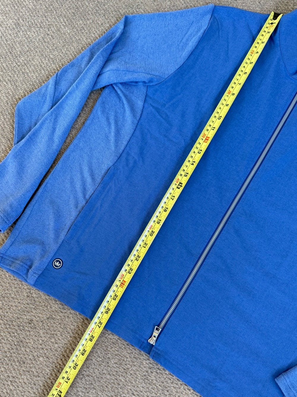 Peter Millar Men’s Solstice Performance Hybrid Full-Zip Cardigan Golf Jacket XXL - Picture 6 of 11